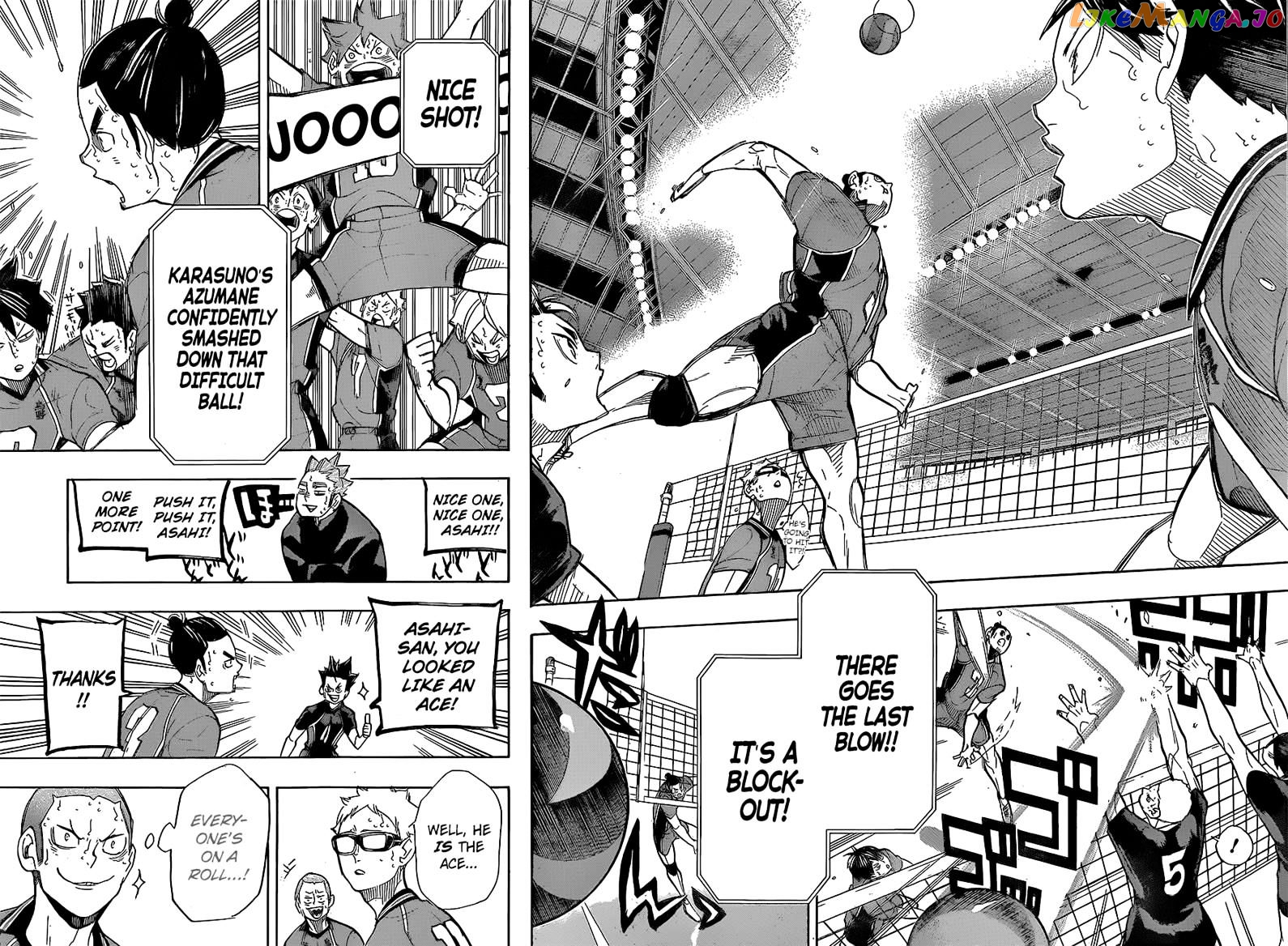 Haikyuu!!, Chapter 261 image 01